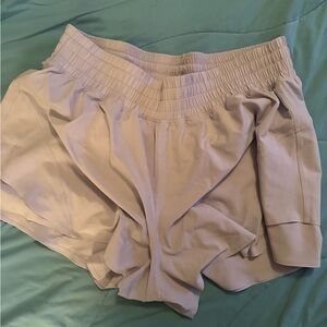 lululemon athletica Women's Cream Athletic Shorts